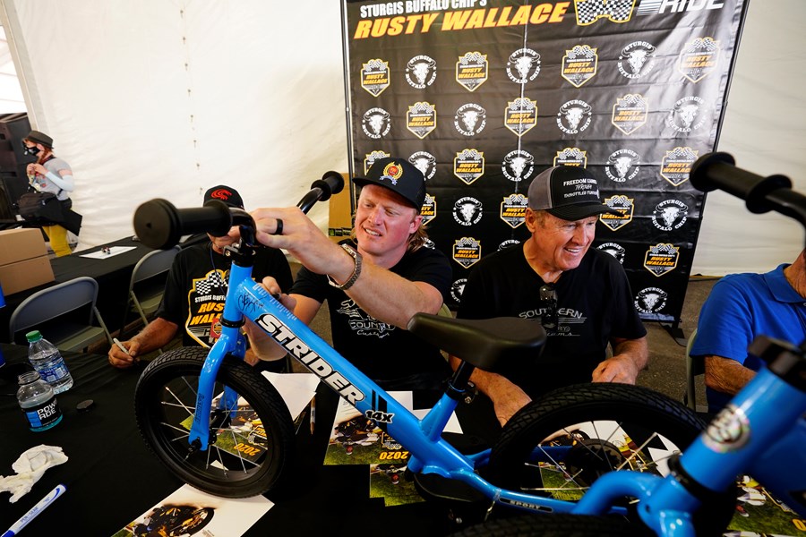 View photos from the 2020 Rusty Wallace Ride Photo Gallery