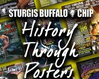 Sturgis Buffalo Chip History Through Posters