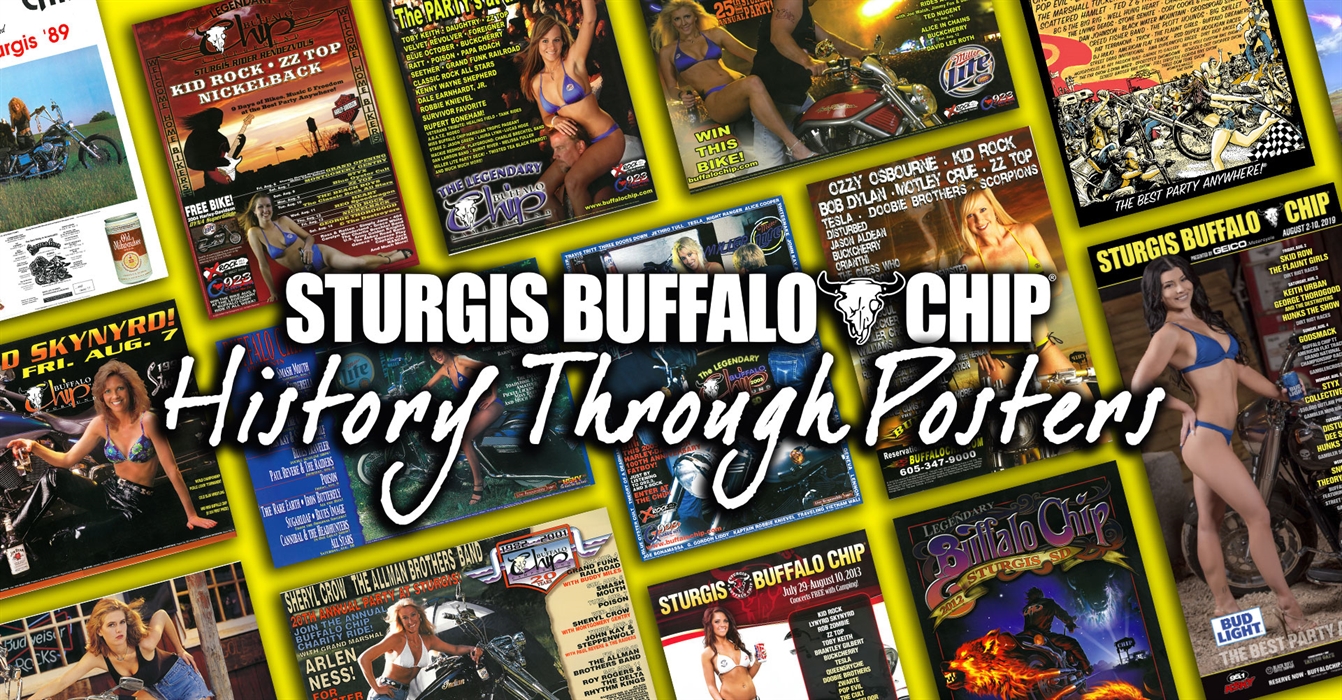 1982 to Today: The Buffalo Chip's History Through Posters