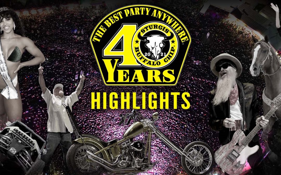 Sturgis Rally Highlights from the Buffalo Chip’s 40th Anniversary Party