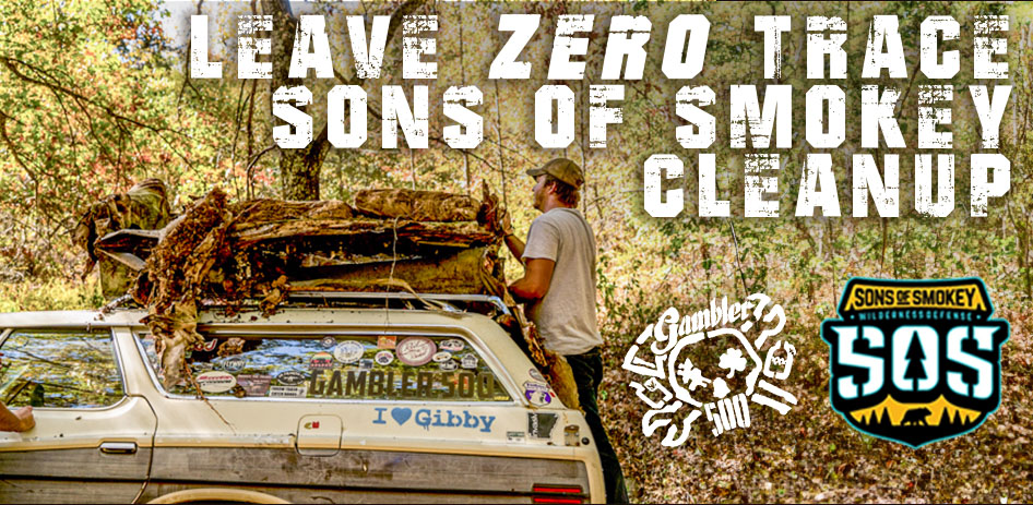 Leave Zero Trace Sons of Smokey Cleanup in the Black Hills of South Dakota