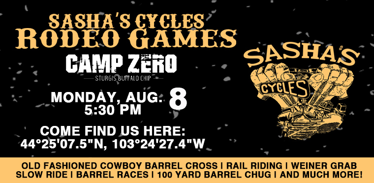 Sasha’s Cycles Rodeo Games - Monday, Aug. 8, 2022 Sasha’s Cycles Rodeo Games - Monday, Aug. 8, 2022