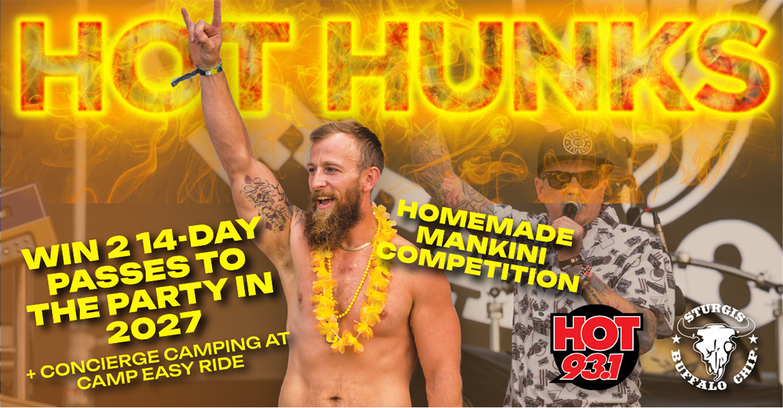 Hot Hunks Contest at the Buffalo Chip on Sat, Aug 8, 2026
