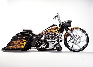 LEGENDS-RIDE-BIKE-PAUL-YAFFE-SIGNATURE-HARLEY-DAVIDSON-ROAD-KING