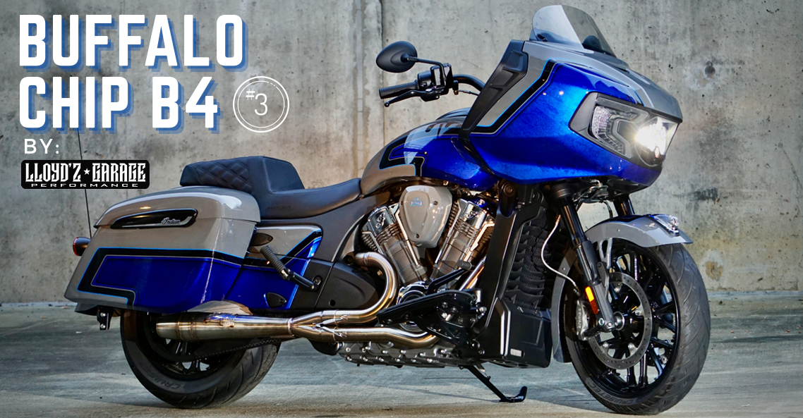 Buffalo Chip Edition B4 Indian Motorcycle Built by Tim Sutherland and Lloyd Greer of Lloyd’z Garage