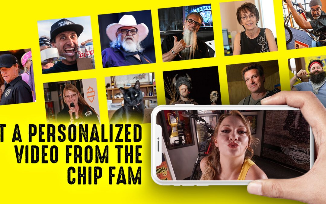 Personalized Videos to You or Your Friends from the Chip Family