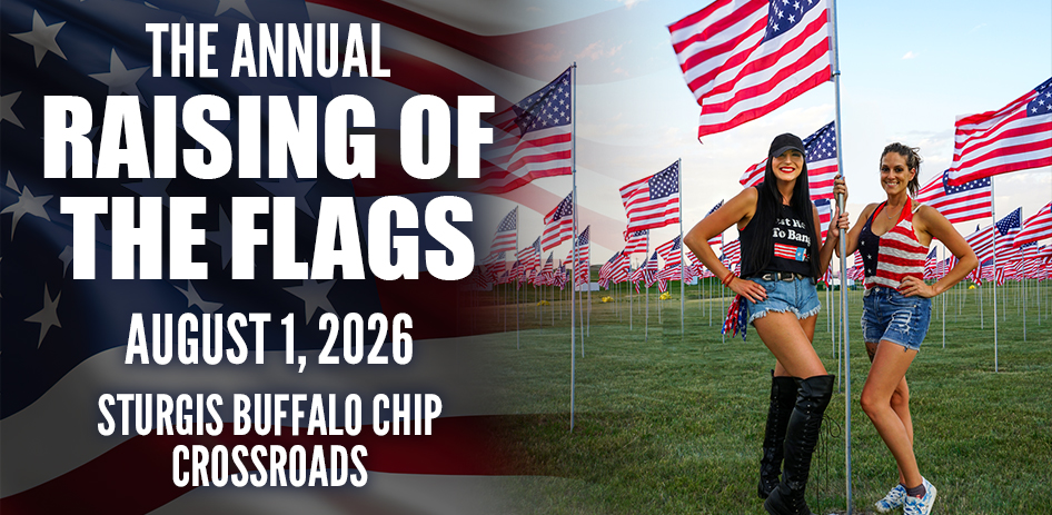 The Annual Raising of the Flags - Saturday, Aug. 1, 2026
