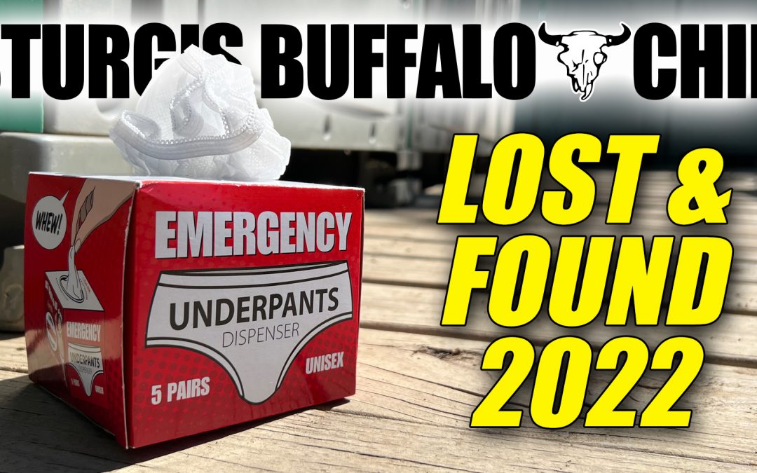 The Aftermath of the Weirdest Party Anywhere: The 2022 Sturgis Buffalo® Chip Lost & Found