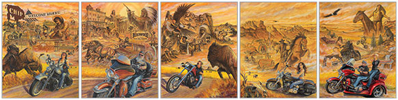 STURGIS-ART-MARC-LACOURCIERE-LEGEND-RIDER
