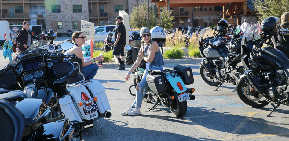 STURGIS-BIKER-BELLES-WOMENS-DAY-BUFFALO-CHIP-CHECK-IN