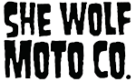 She wolf moto co - Womens bike show logos (1)