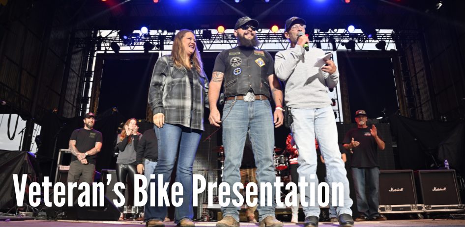 Modified Motorcycle Presentation for Combat Wounded Triple Amputee