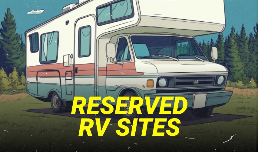 Reserved RV Sites