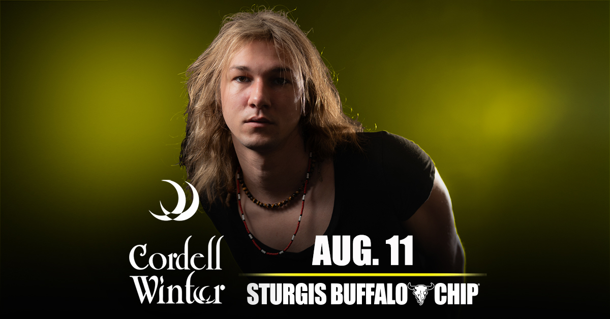 Cordell Winter at the Buffalo Chip on Tuesday, August 11, 2026