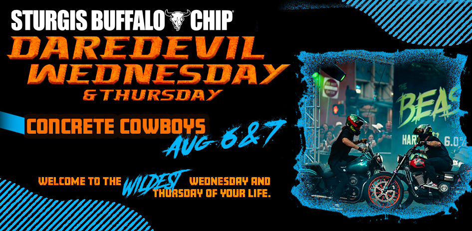 Concrete Cowboys Stunt Show - Wednesday, Aug. 6 & Thursday, Aug. 7, 2025
