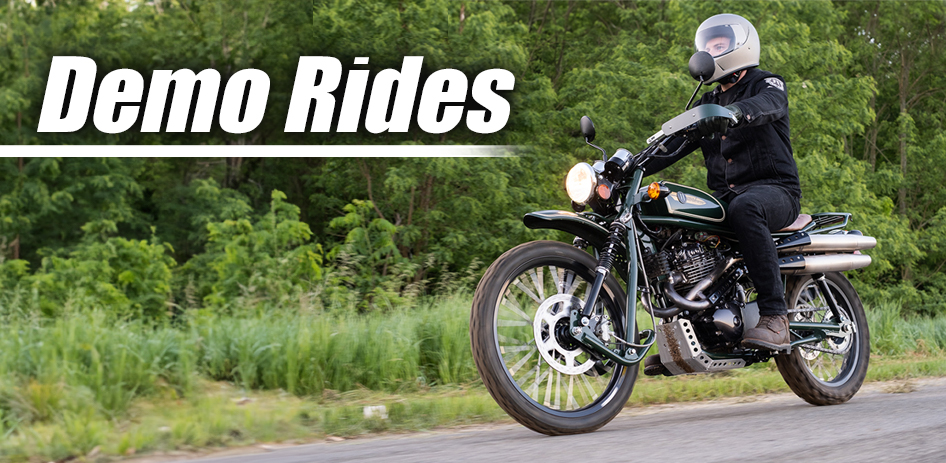 Demo Rides - Aug. 2-10, 2024