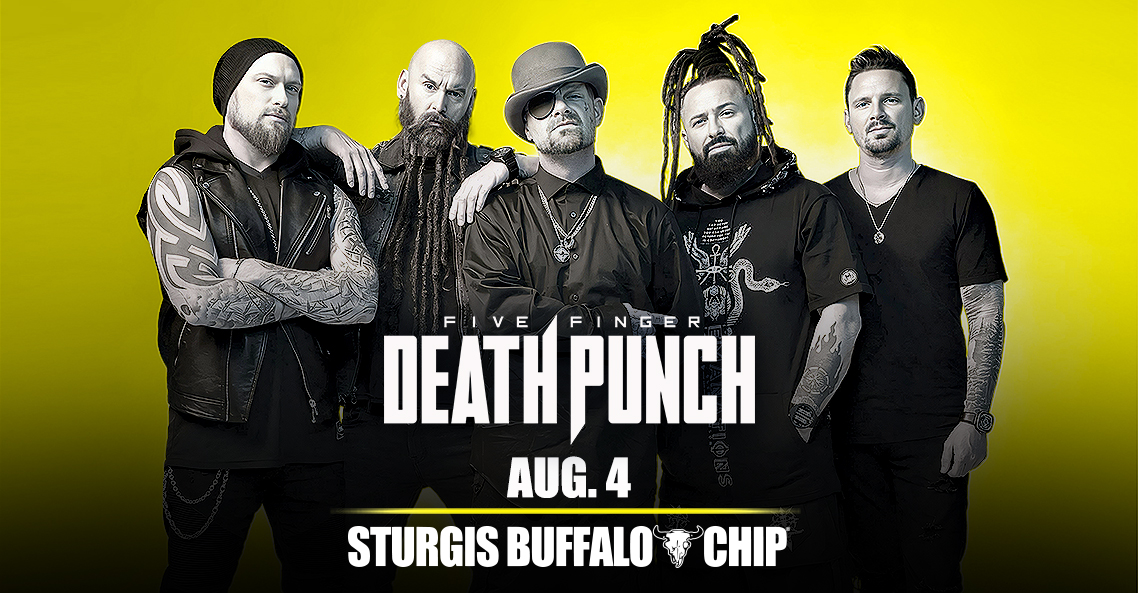 Five Finger Death Punch at the Buffalo Chip on Monday, August 4, 2025