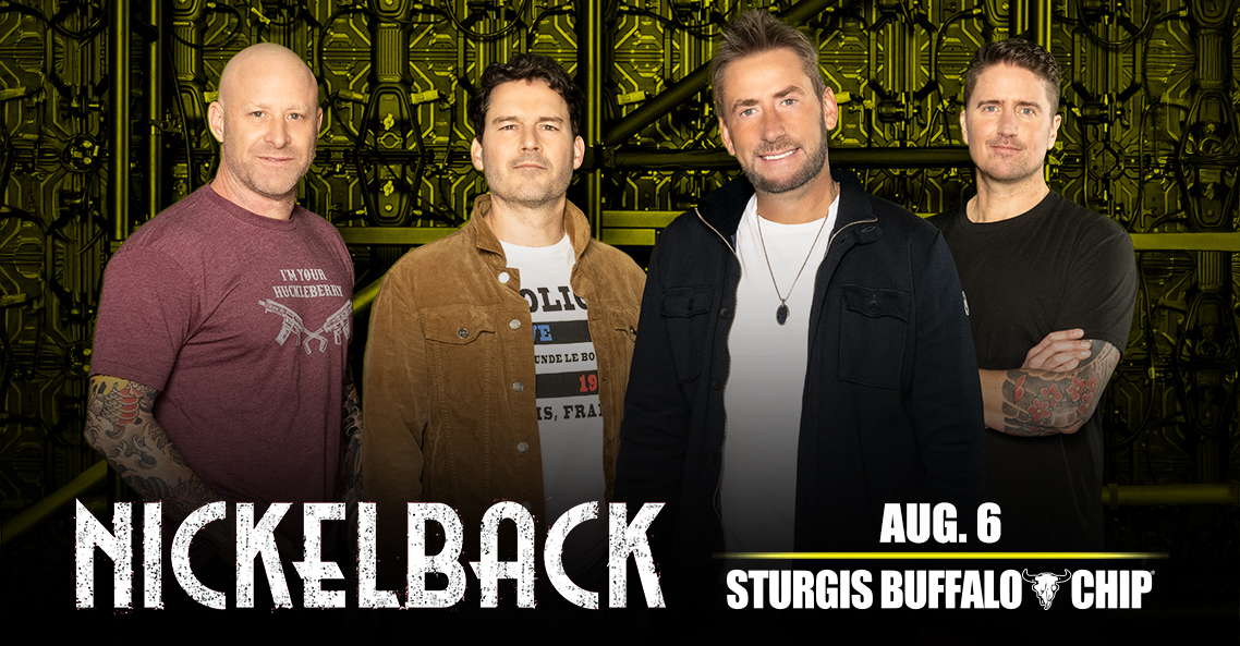 Nickelback at the Buffalo Chip on Wednesday, August 6, 2025