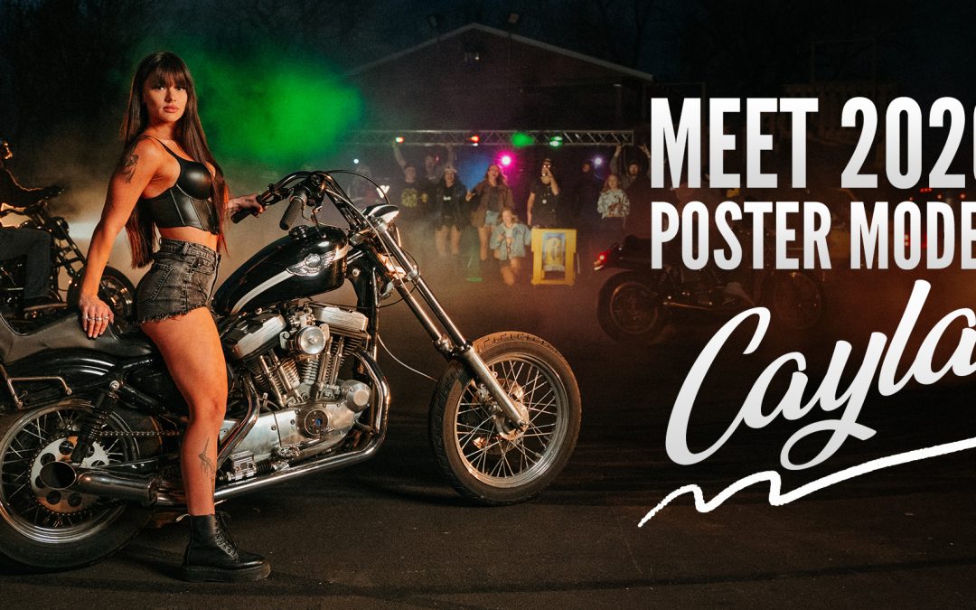 Meet 2026 Poster Model Cayla